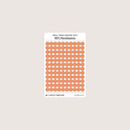 Small (5mm) Tracking Dot Stickers: Hobonichi Color Palette