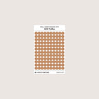 Small (5mm) Tracking Dot Stickers: Hobonichi Color Palette