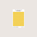 Small (5mm) Tracking Dot Stickers: Standard Color Palette