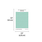 Small (5mm) Tracking Dot Stickers: Standard Color Palette