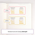 Tiny (4mm) Rating Stickers: Yellow Stars